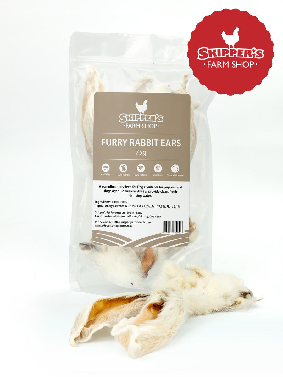 Shop Hairy Rabbit Ears (250g, 500g, 1kg, 5kg & 10kg) Online - Pet Treats  Wholesale Limited –