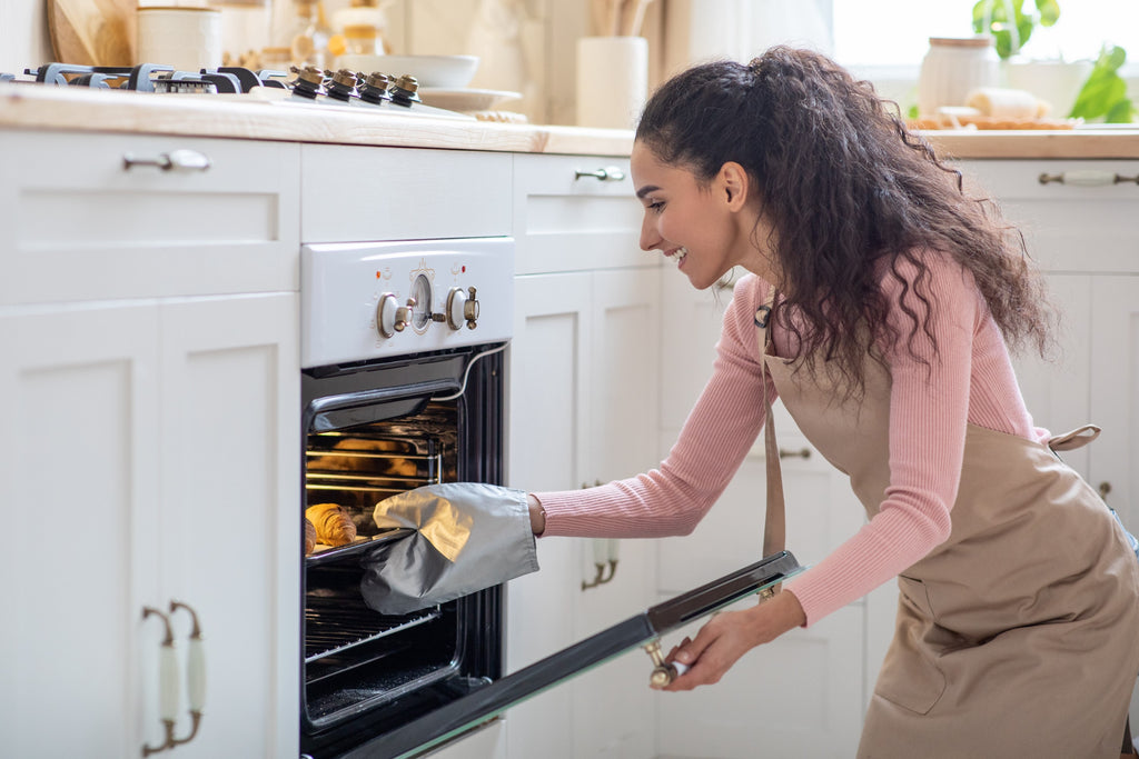 woman baking