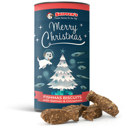 Fishmas Biscuits With Salmon & Cinnamon